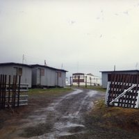 Campo Cafe migrant worker camp entrance