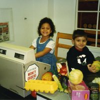 Head Start students playing